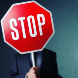 STOP！