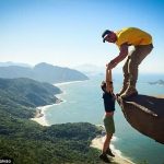 リオデジャネイロオリンピック開催のブラジルで断崖絶壁での写真。鍵・ディンプルキー・合鍵作成は俺の合鍵。